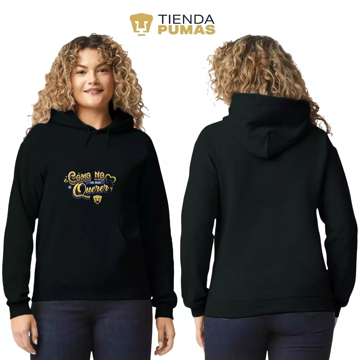 Sudadera para Mujer Hoodie Pumas UNAM Cómo te voy a querer