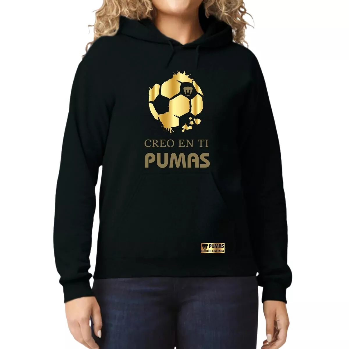 Sudadera para Mujer Hoodie Pumas UNAM Ed Limitada 2 Creo en ti