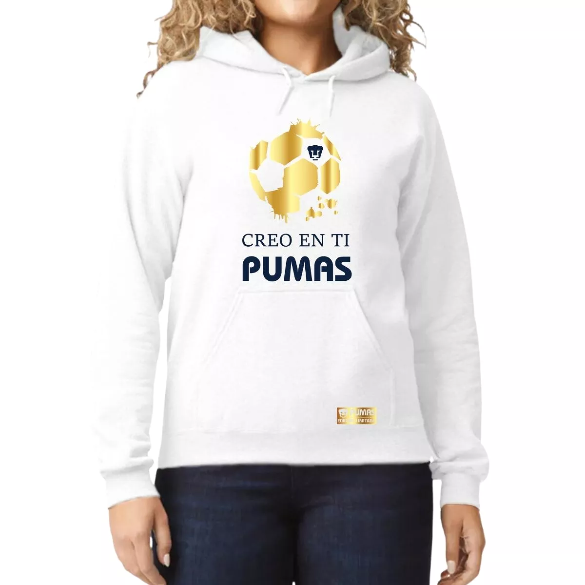 Sudadera para Mujer Hoodie Pumas UNAM Ed Limitada 2 Creo en ti