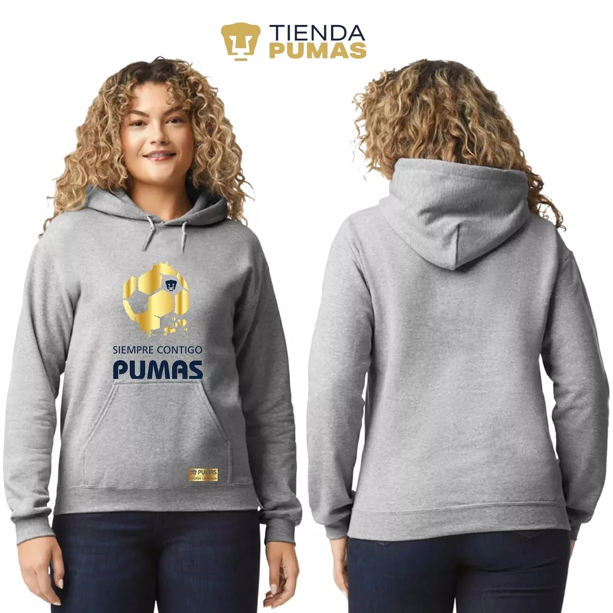 Sudadera para Mujer Hoodie Pumas UNAM Ed Limitada 2 Siempre contigo