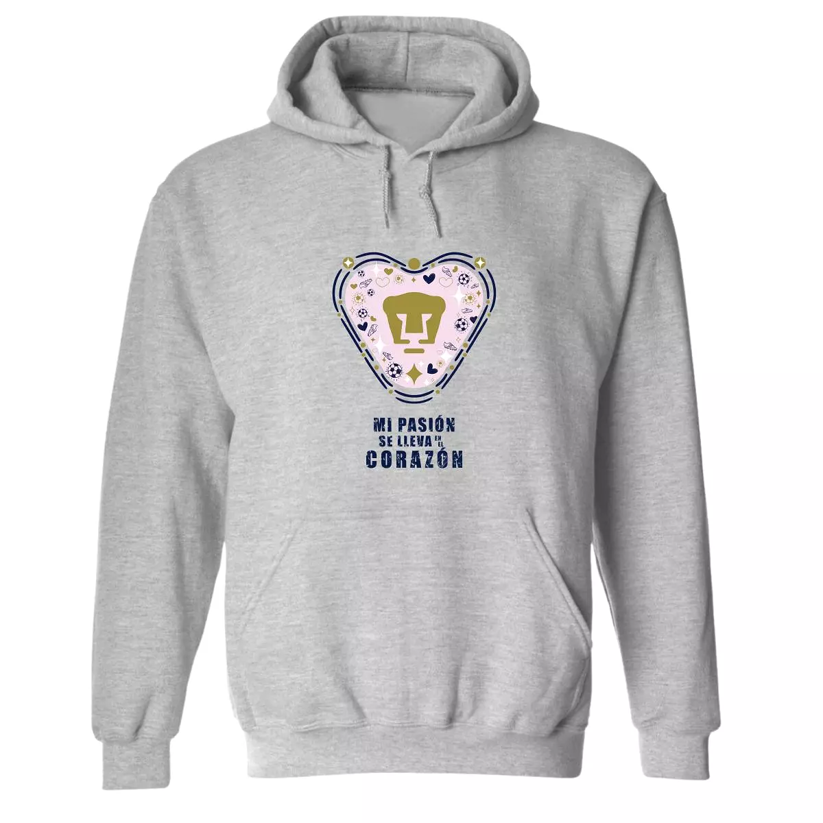 Sudadera para Mujer Hoodie Pumas UNAM Mi pasión