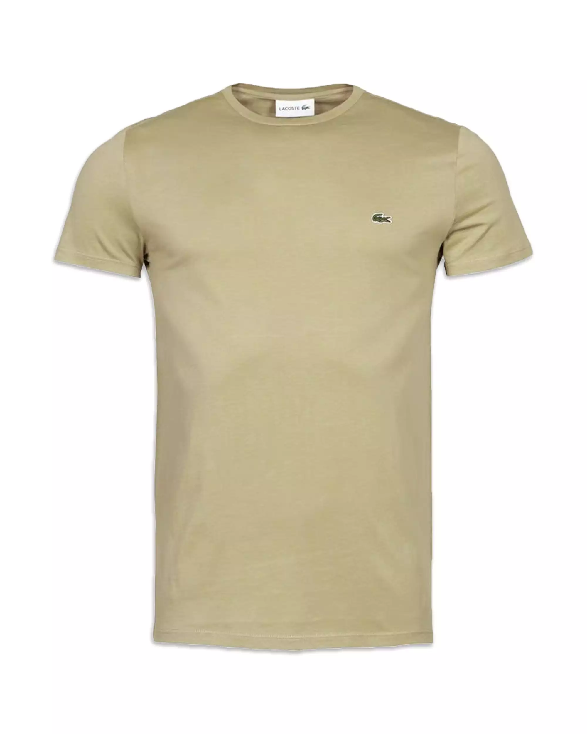 T-Shirt Uomo Lacoste Basic Logo beige