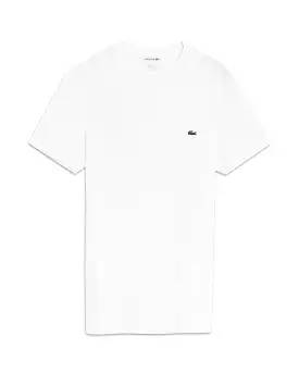 T-Shirt Uomo Lacoste Bianca Pima