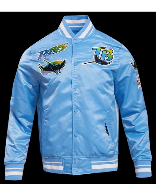 Tampa Bay Rays Satin Jacket - William Jacket