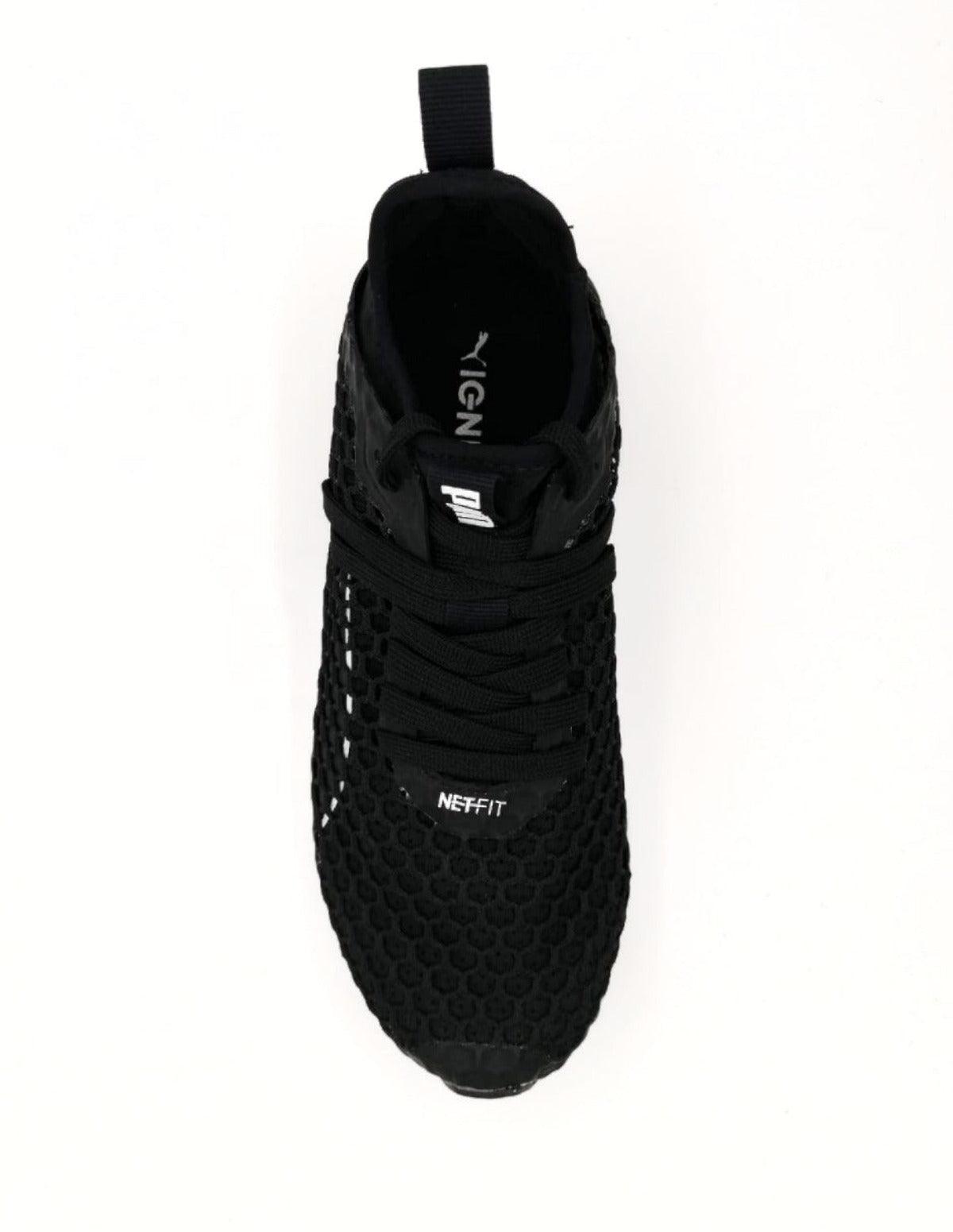 Tenis Puma Ignite Netfit Para Dama Negro