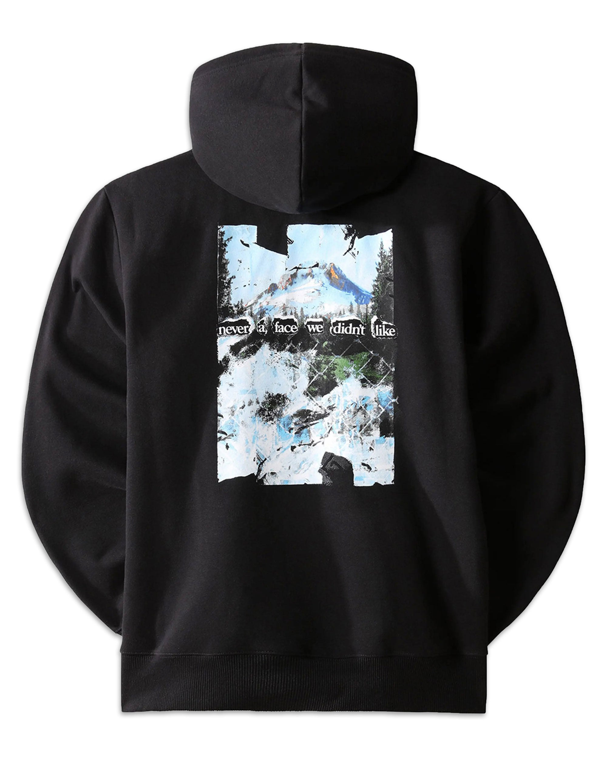 The North Face Printed Heavyweight Pullover Hoodie Tnf Black