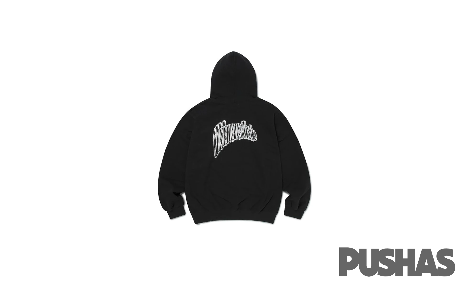 ThisIsNeverThat Metal Hoodie 'Black'