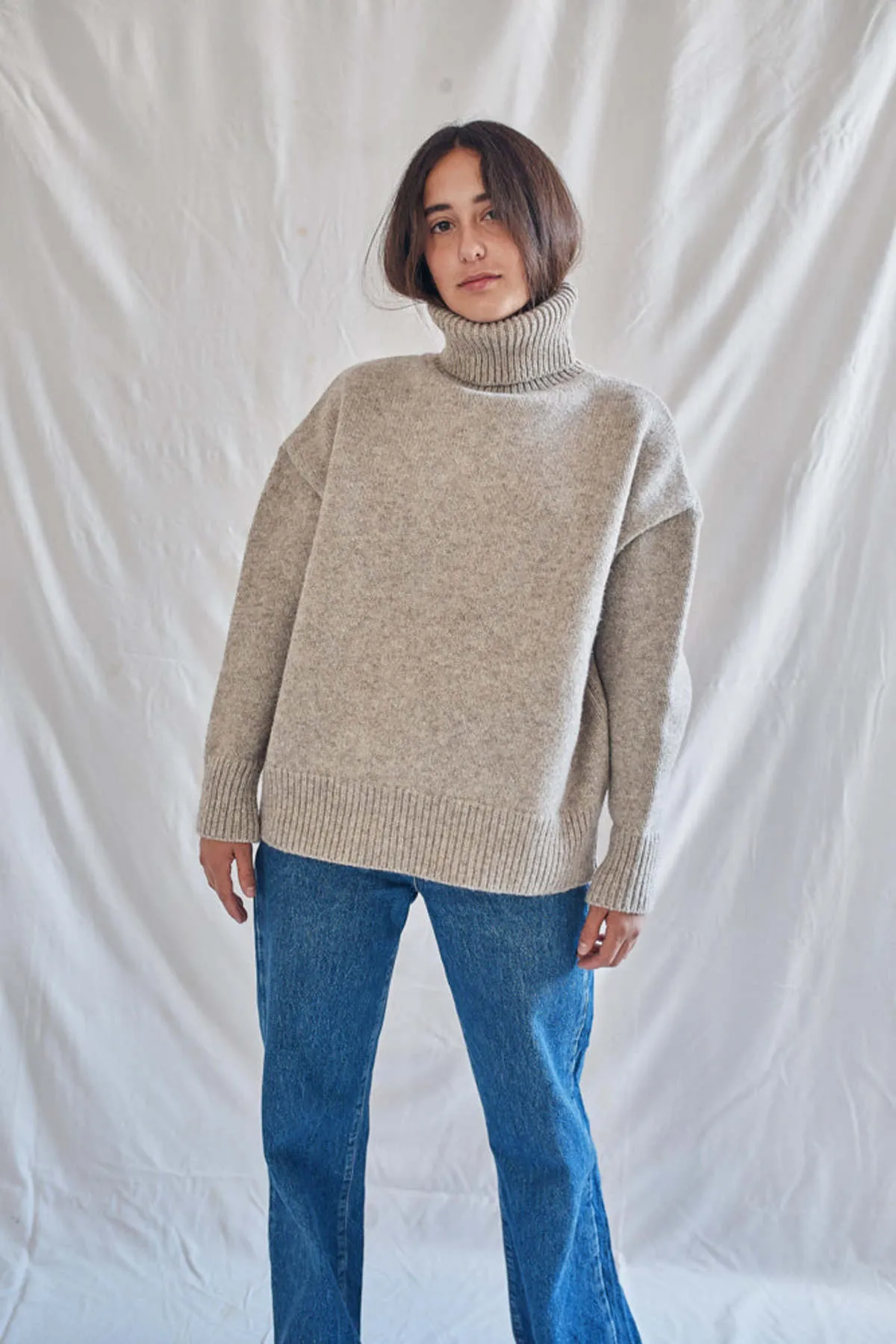 THRSE Wool Sweater - Gray