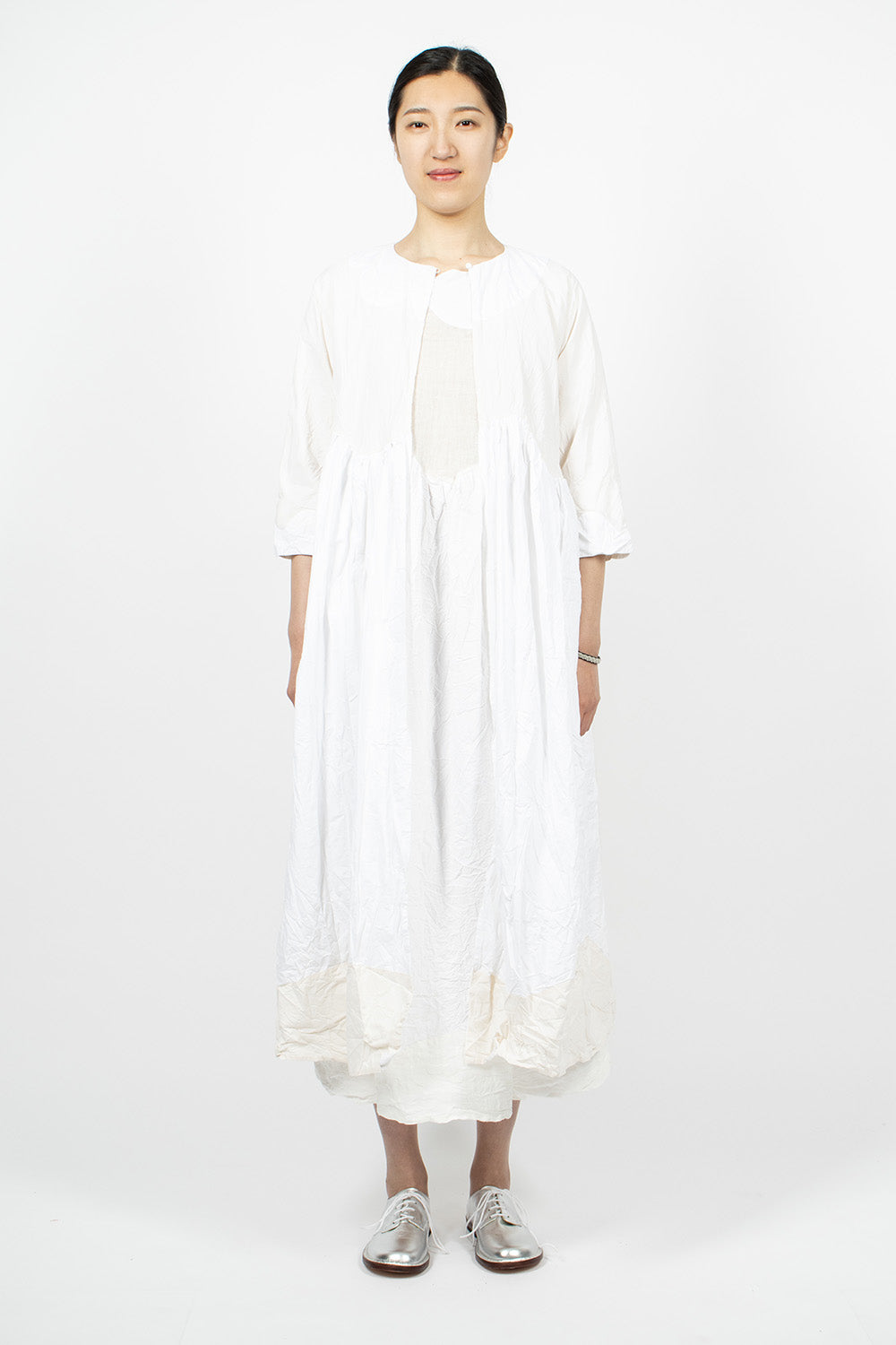 Torte Coat Optical/Raw White