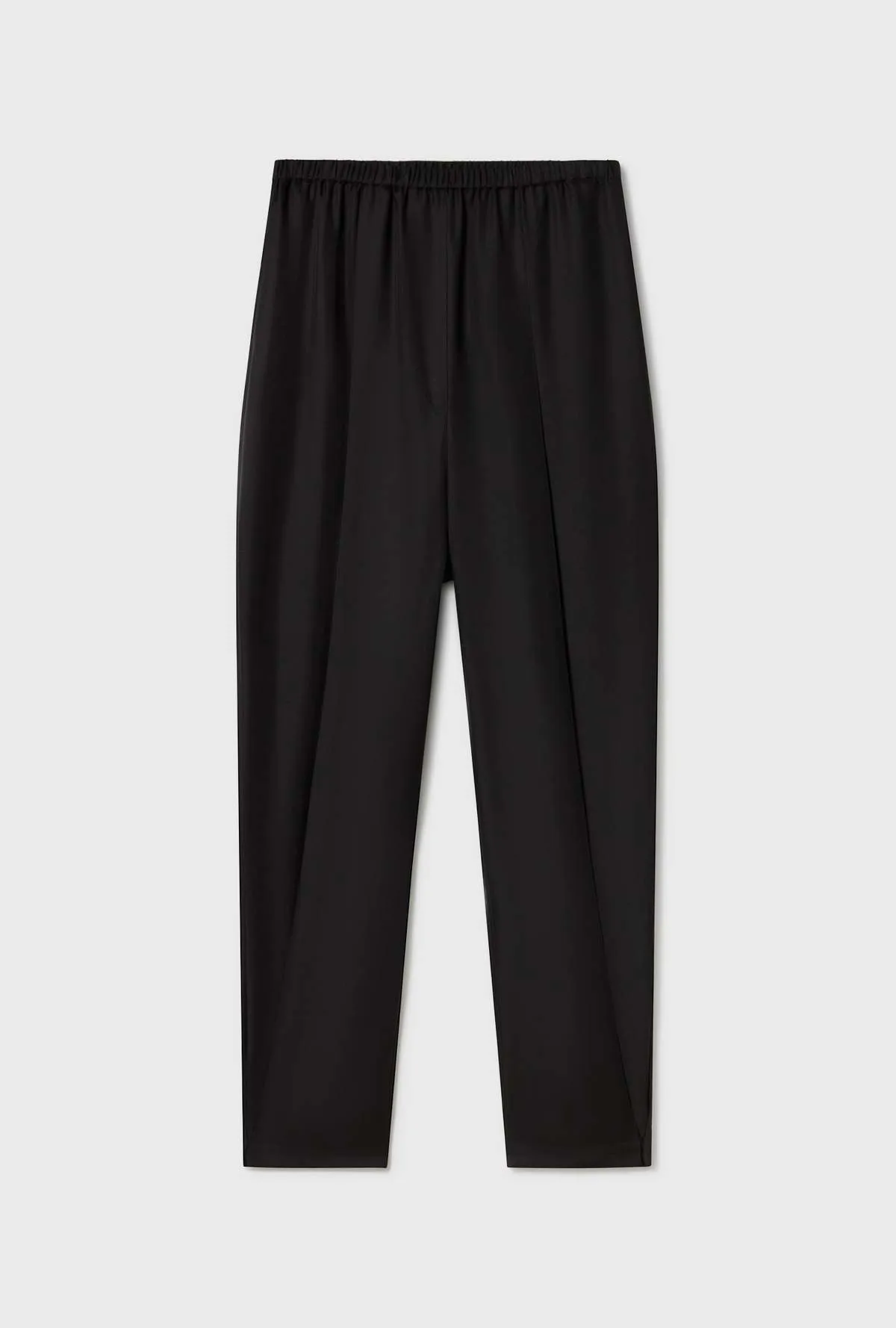 Twill Harem Pants - Black