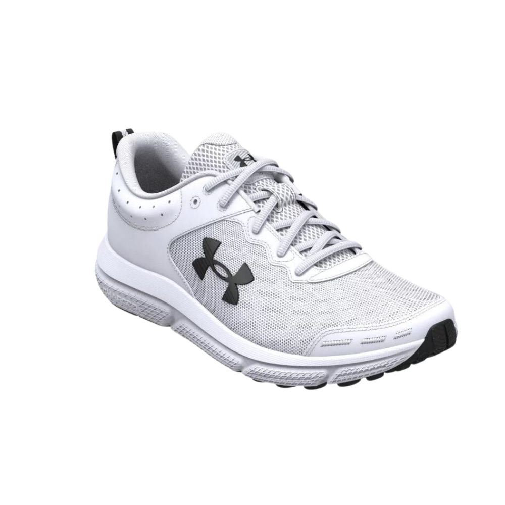 Under Armour Men's Charged Assert 10 Running Shoe - White/Black/Black