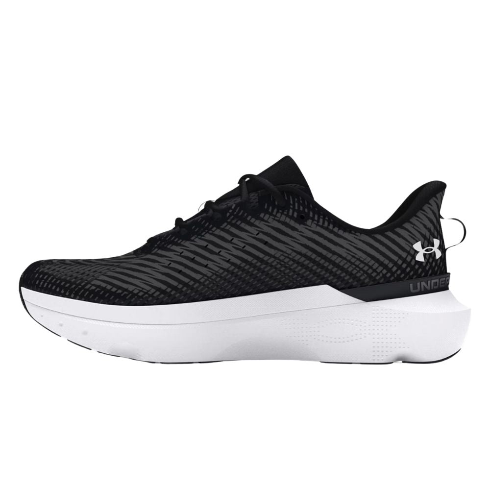 Under Armour Men's UA Infinite Pro Running Shoe - Black/Castlerock/White