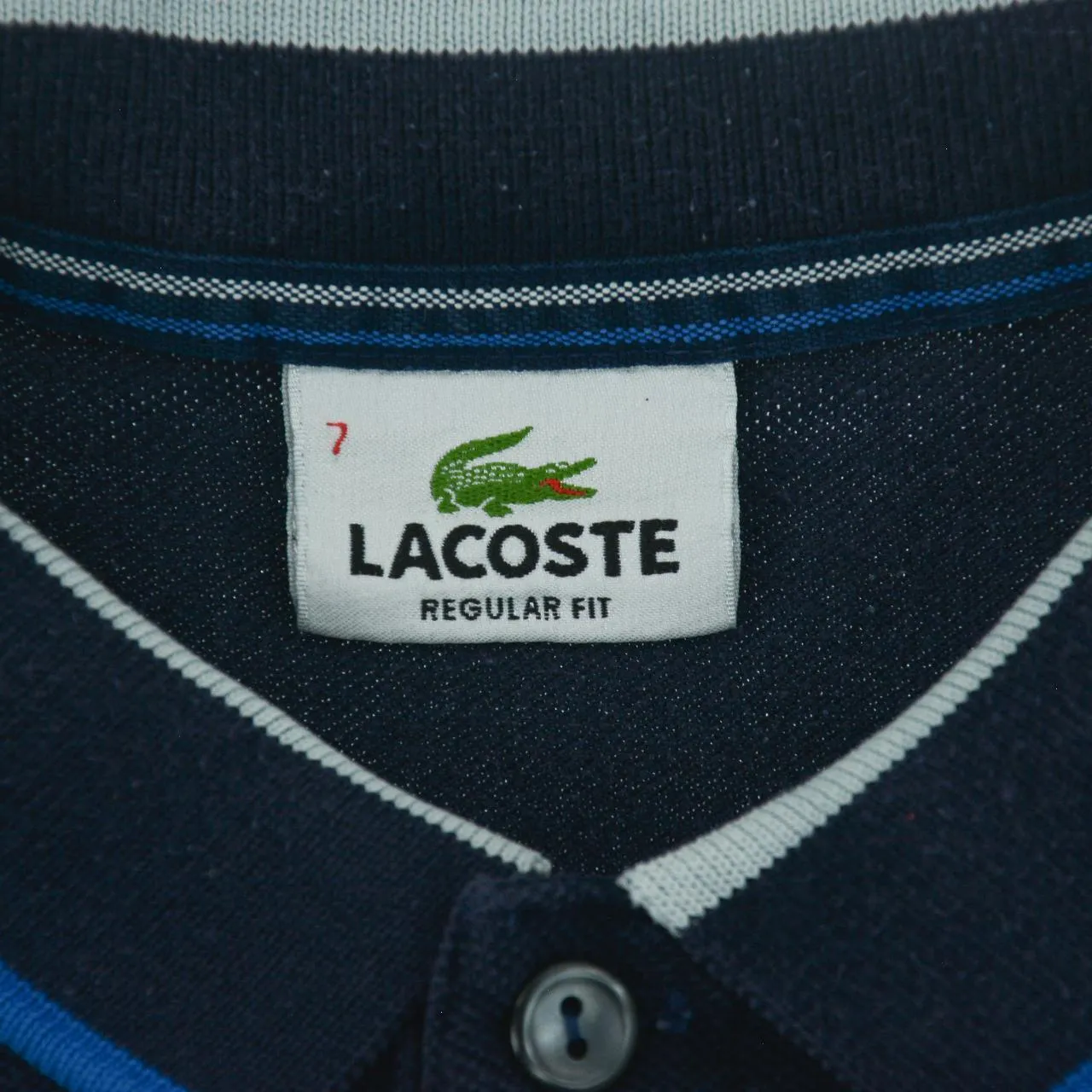 Vintage Lacoste Long Sleeve Polo Shirt Size M