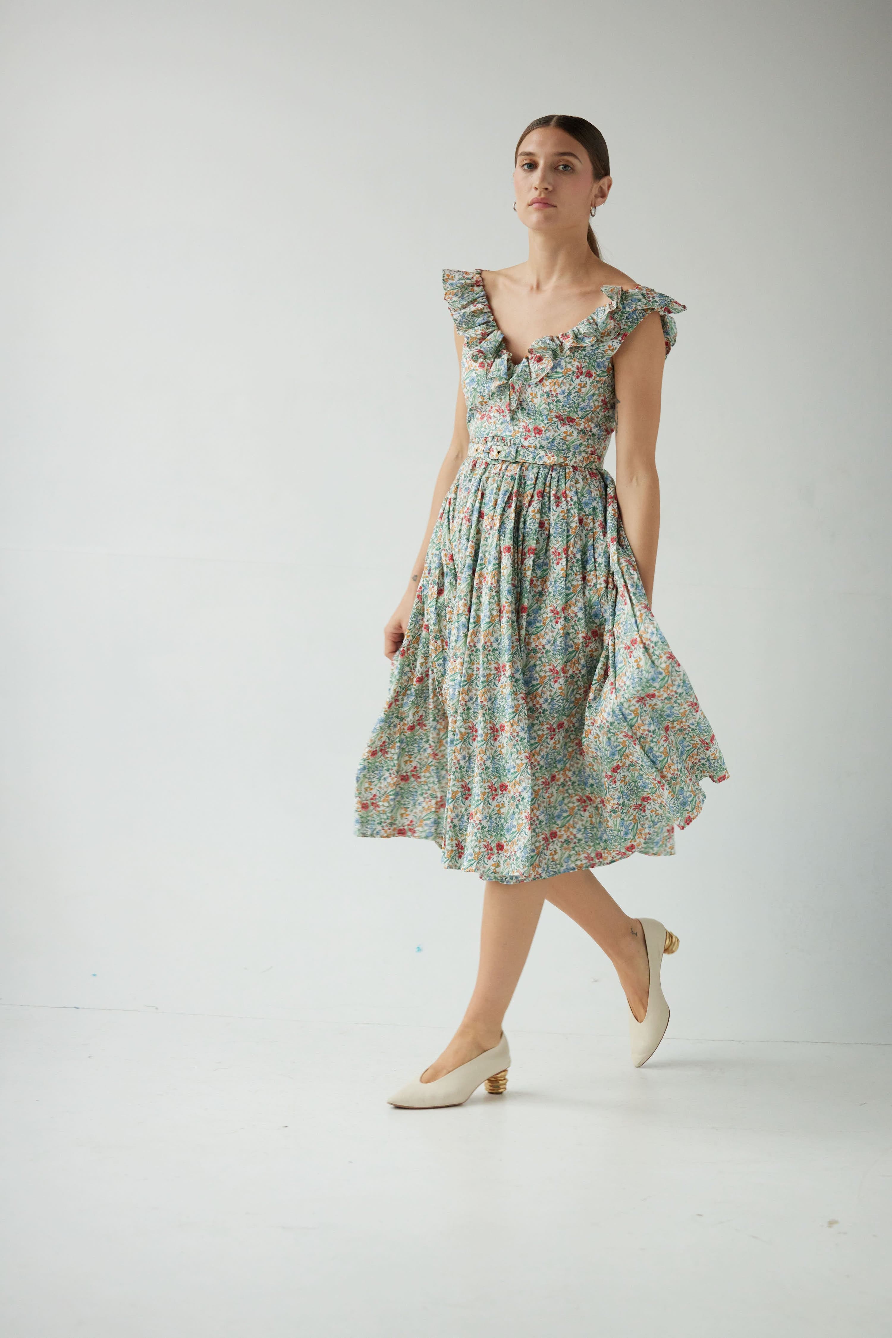 Viola Dress in Summer Cotton