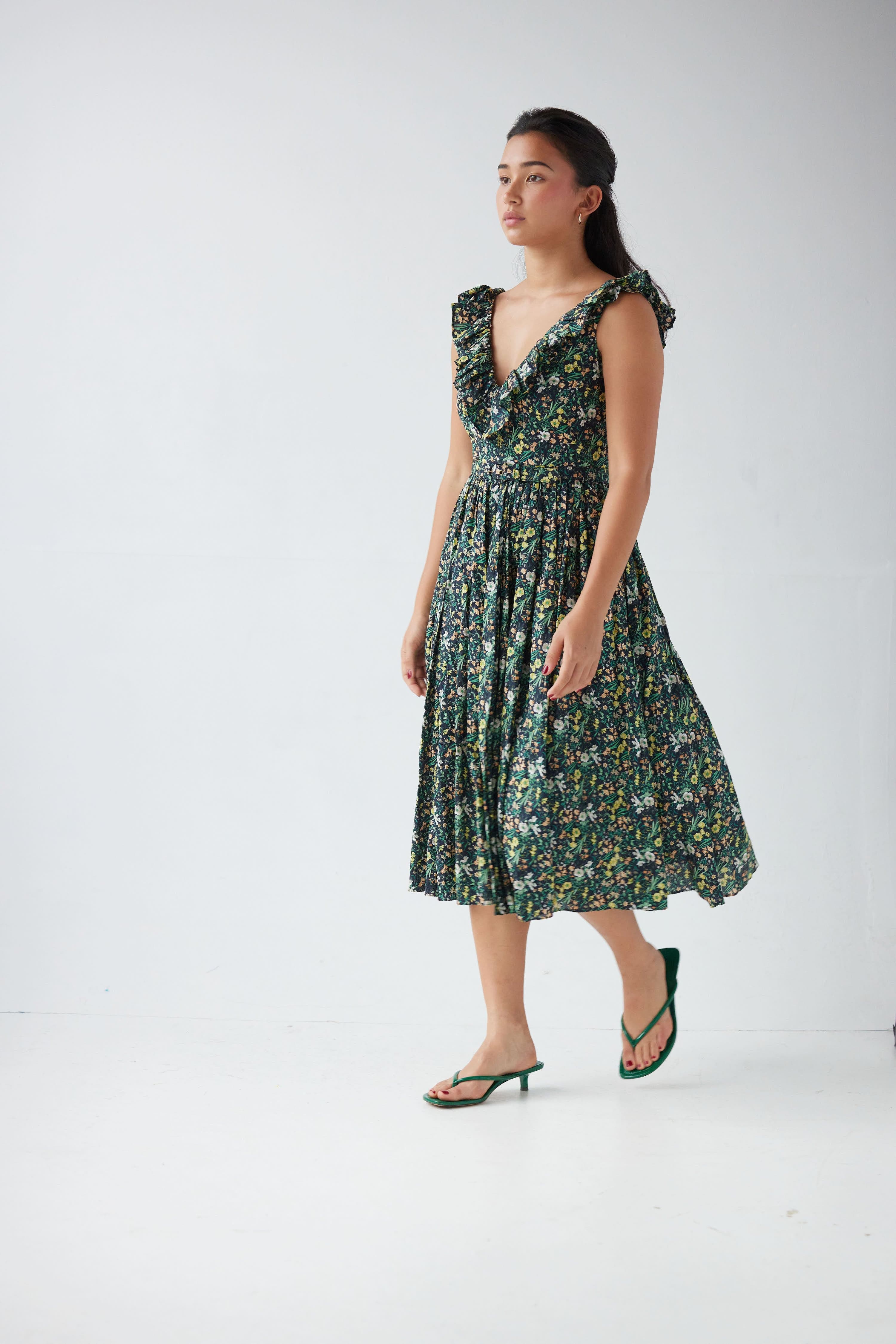 Viola Dress in Summer Cotton