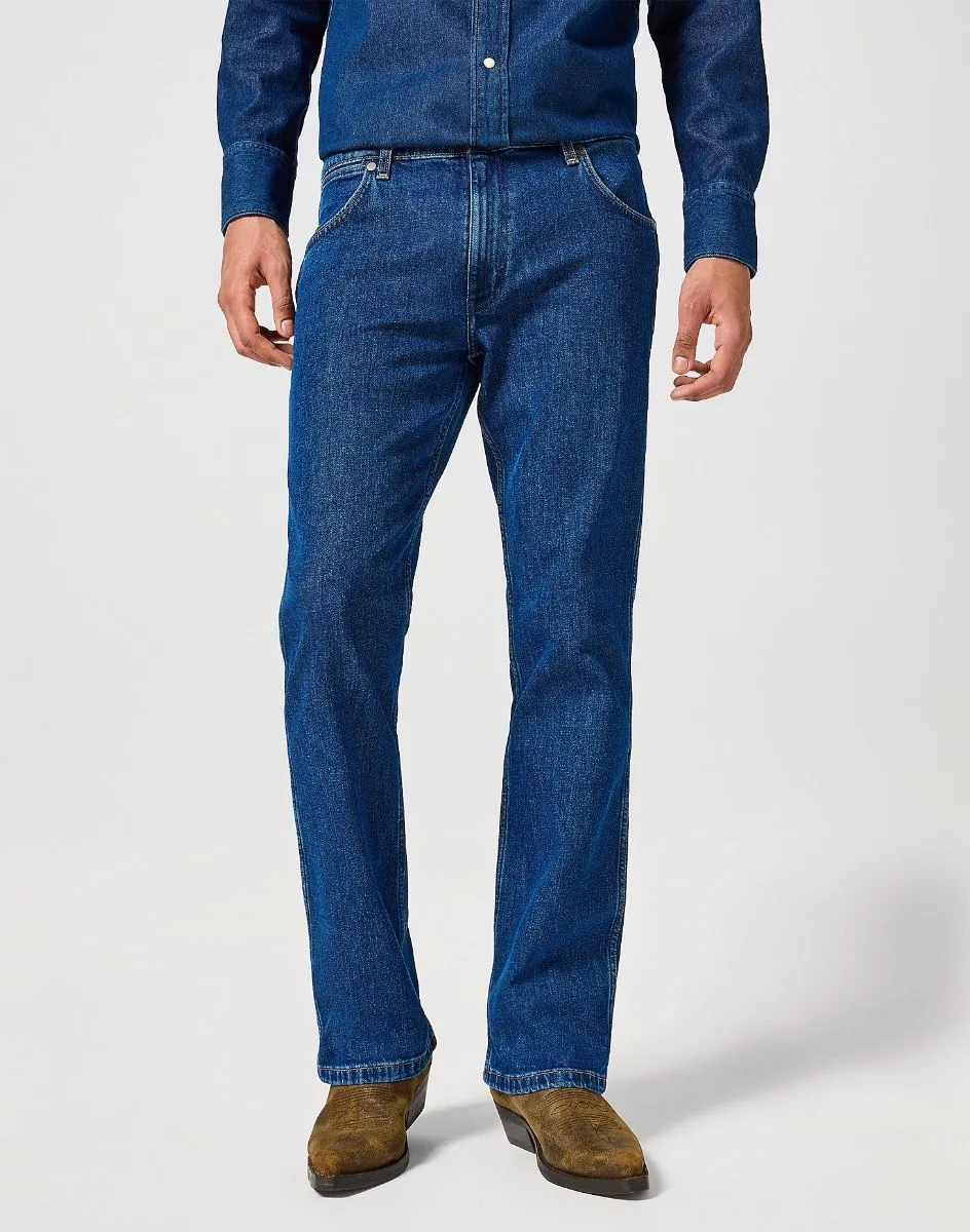 Wrangler Horizon Bootcut Denim Jeans Soft Fade