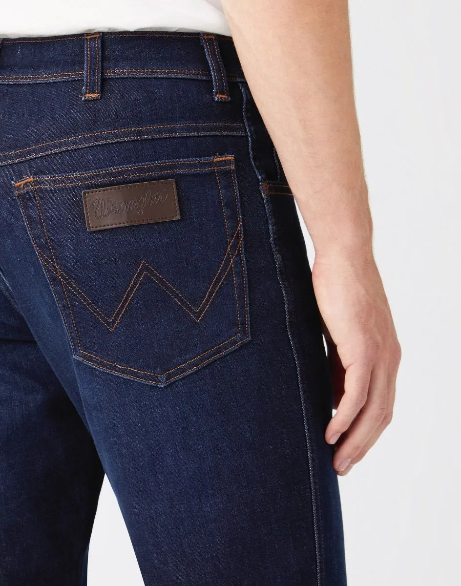 Wrangler Texas Slim Stretch Denim Jeans Lucky Star