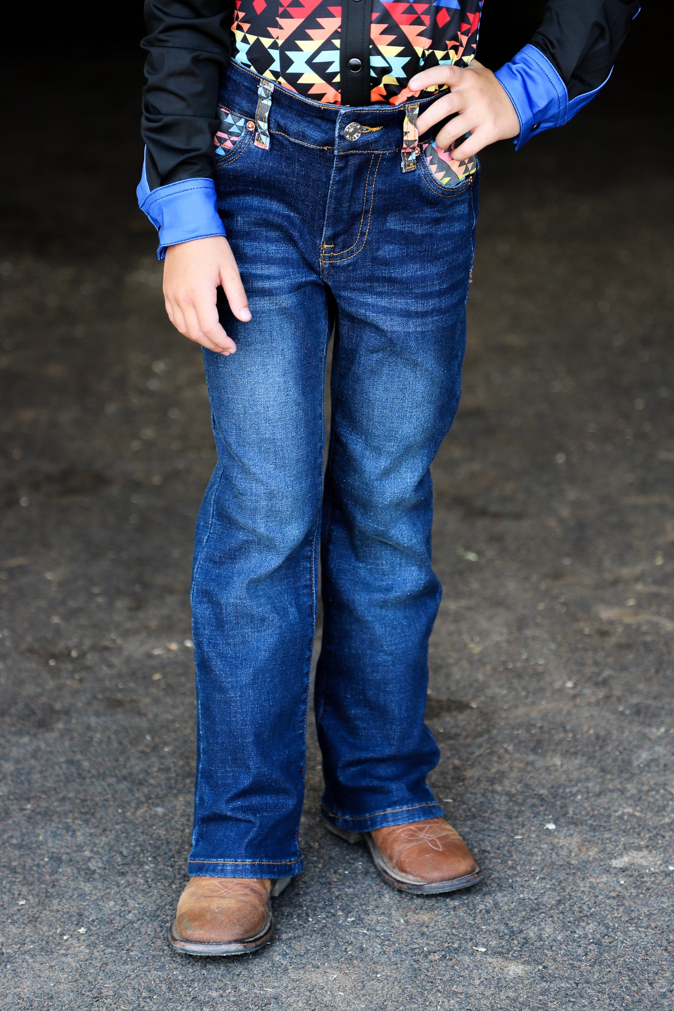 *YOUTH* ARIZONA BOOTCUT DENIM JEANS