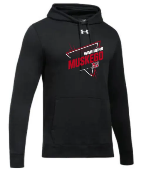 Youth Under Armour Warriors Graphic Black Performance Hoodie